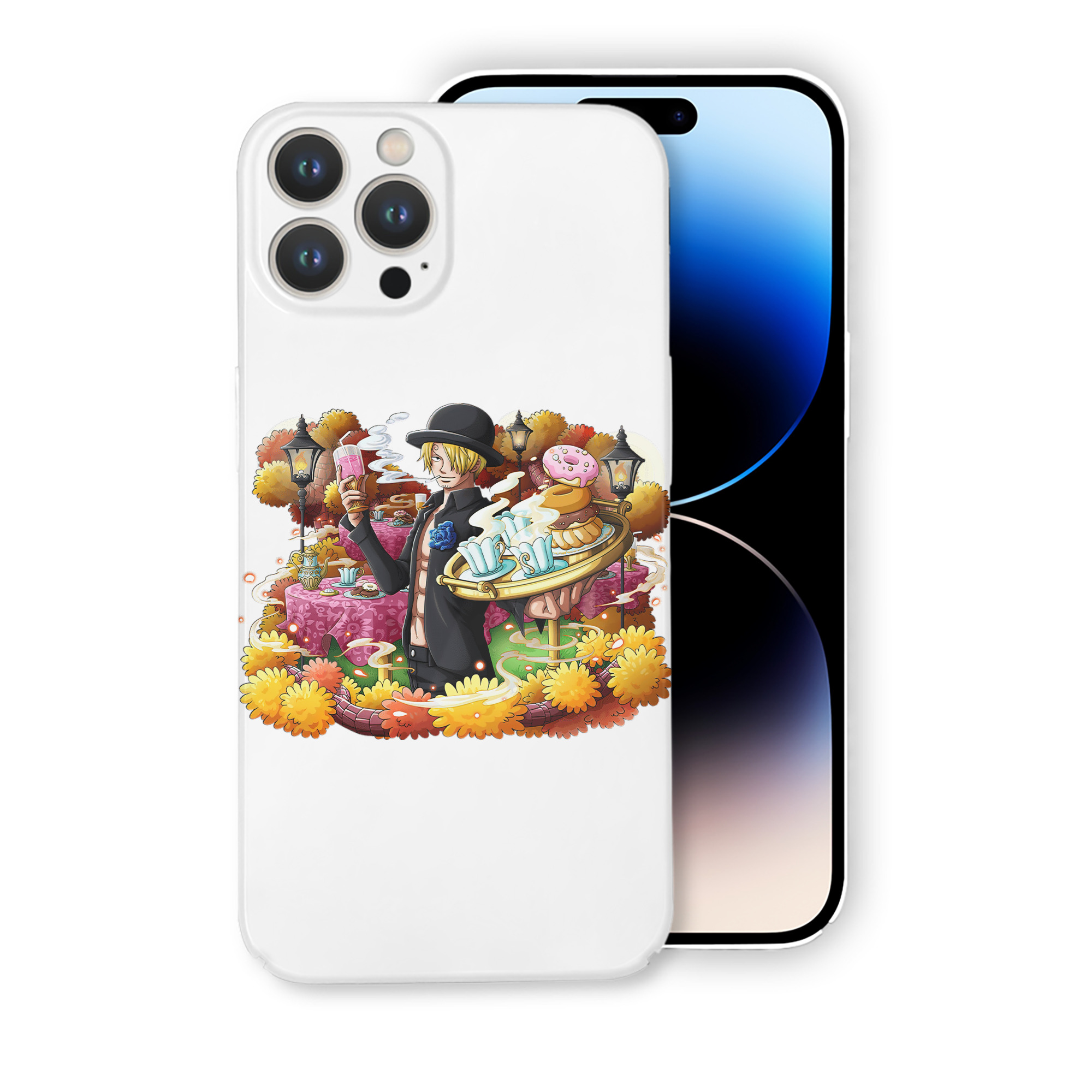 （画像用） ワンピース サンジ ONE PIECE Sanji 【iPhone 14シリーズ対応】ハードケース